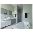 Apl baie UVEG IP44 E14 40W alb/sticla mata