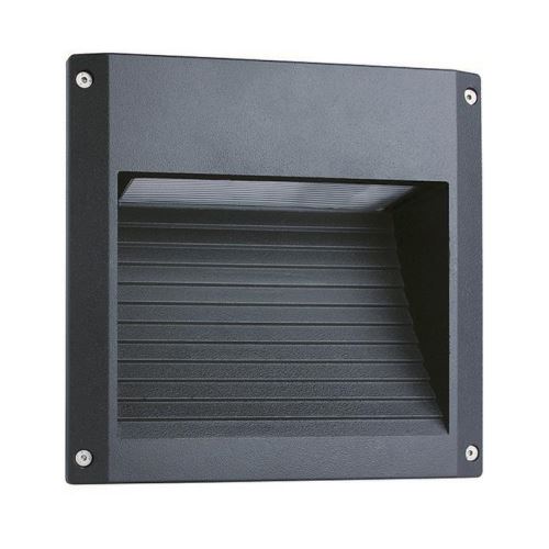 Corp incastrat perete ARPA 250x250mm IP65 26W G24 d3 negru