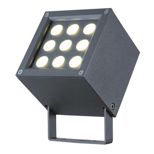 Proiector exterior BARNI LED IP65 9W 541lm 3000K antracit