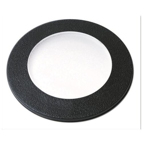 Corp incastrat exterior sol BELGRADO-12 diametru 12cm GX53 negru simplu