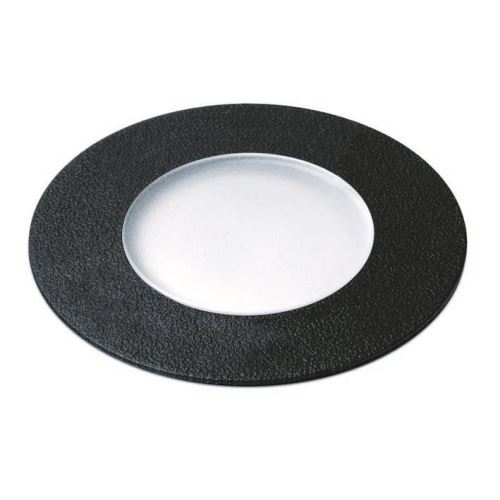 Corp incastrat exterior sol BELGRADO-9 IP67 GU10 diam. 9.2cm negru simplu